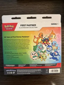 Selling 3x Pokemon TCG First Partner Illustration Collection Blisters - Image 2