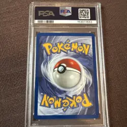 2000 Pokemon Team Rocket 1st Edition Dark Vaporeon #45 45/82 PSA 8 NM-MT - Image 2
