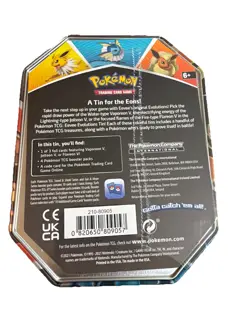 Pokemon TCG Eevee Evolutions Tin Jolteon V 820650809057 - Image 3