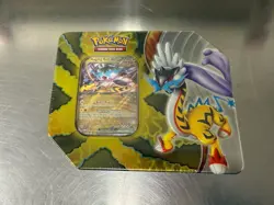 Pokemon TCG: Paradox Destinies Tin - Raging Bolt EX - Image 1