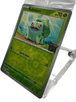 Bulbasaur Pokemon TCG Scarlet & Violet 151 Best Buy Stamped Promo x1 - Image 2