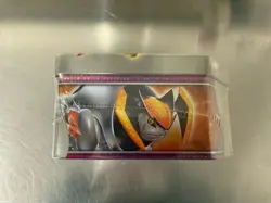 Pokemon TCG: Paradox Destinies Gouging Fire ex Tin / New - Image 2