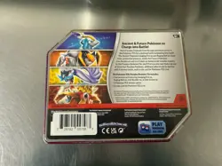 Pokemon TCG: Paradox Destinies Gouging Fire ex Tin / New - Image 5