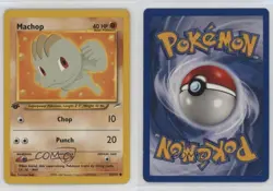 Machop 1st Ed. Pokemon Neo Destiny #73 2002 - Image 3