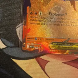 Pokemon Mega Charizard Y EX MEP EN 030 Ultra Rare NM - Image 5