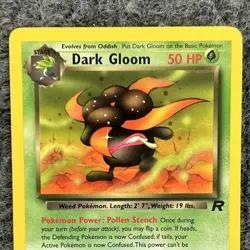 VTG Pokemon Team Rocket Dark Gloom 36/82 Regular Uncommon NM - Image 3