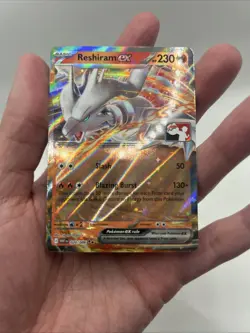 020/086 Reshiram ex Prize Pack Series 8 Stamped Pokemon TCG Play Double Rare - Image 4