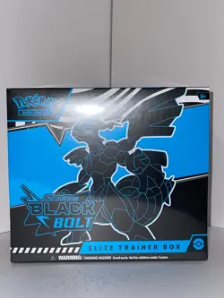 Pokemon TCG Scarlet & Violet Black Bolt Elite Trainer Box (ETB). Factory Sealed. - Image 1