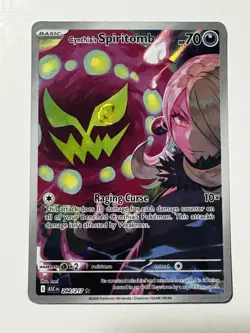 Cynthia’s Spiritomb Illustration Rare Pokemon TCG: Ascended Heroes 244/217 - Image 1