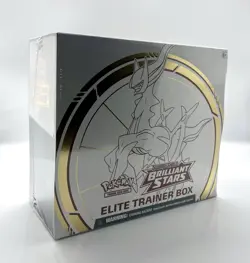 Pokemon TCG Sword & Shield Brilliant Stars Elite Trainer Box - Factory Sealed 820650850127 - Image 1