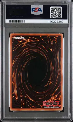 2004 Yu-Gi-Oh! Command Knight CT1 Limited Edition Secret Rare PSA 9 - Image 2