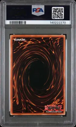 2005 Yu-Gi-Oh! Rocket Warrior CT2 Limited Edition Secret Rare PSA 9 - Image 2