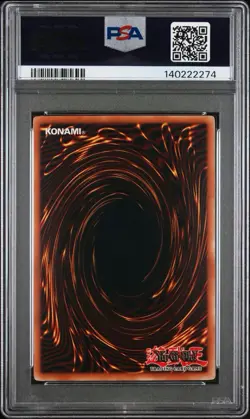 2006 Yu-Gi-Oh! Uria, Lord Of Searing Flames CT03 Limited Edition Secret PSA 9 - Image 2