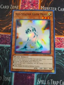 Yu-Gi-Oh! Neo-Spacian Glow Moss SHVA-EN032 Super Rare 1st Edition Near Mint - Image 1