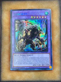 Yugioh Chimera the King of Phantom Beasts MP24-EN095 Secret Rare 1st Ed NM - Image 1
