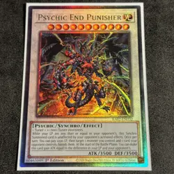 RA02-EN032 Psychic End Punisher Ultimate Rare 1st Ed YuGiOh - Image 1