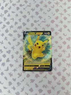 Pikachu V SWSH198 SWSH: Sword & Shield Promo Cards Holo - Image 1