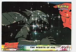 The Rebirth Of Ash #38 Topps The First Movie Trading Cards Pokemon LP - Image 1