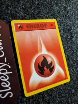 Pokemon Fire Energy 98/102 1st Edition Base Set Shadowless Card NM - Image 3