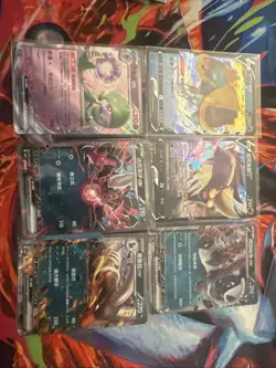 Pokemon TCG Chinese Holo Mixed Lot 6 Cards - Image 1
