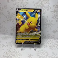 Pikachu V SWSH061 SWSH: Sword & Shield Promo Cards Holo - Image 1