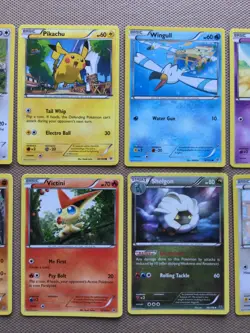 10x Old Pokemon Card Bundle - XY Roaring Skies - TCG Pikachu,Swablu,Meowth - Image 3