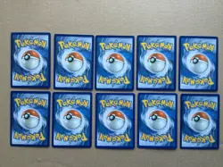 10x Old Pokemon Card Bundle - XY Roaring Skies - TCG Pikachu,Swablu,Meowth - Image 5