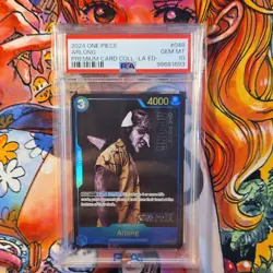 Bandai One Piece Card Game Arlong Foil Promo #048 Premium Card PSA 10 - Image 1