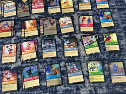 Disney Lorcana Card Lot #10 Mickey Mouse and Friends 200+ Goofy legendary - Image 3