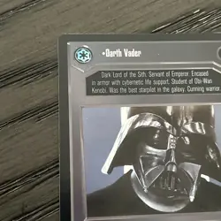 Star Wars CCG Darth Vader Premiere Card Black Border - Image 3