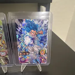 Super Dragon Ball Heroes Bandai Vegetto Gogeta Card Lot 4 Foil Japanese Standard - Image 5