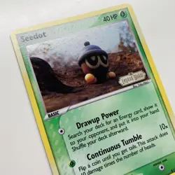 Pokemon Card - Seedot 61/92 - EX Legend Maker Stamped Holo MINT - Image 3