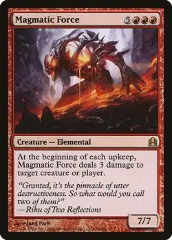 Magmatic Force Commander NM Red Rare MAGIC THE GATHERING MTG CARD ABUGames - Image 1