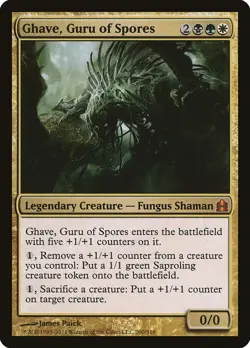 Ghave, Guru of Spores Commander HEAVILY PLD Mythic Rare CARD ABUGames - Image 1