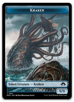 Kraken // Energy Reserve Double-Sided Token #11 // 36 NM Modern Horizons 3 - Image 1