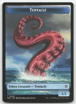 Koma's Coil // Tentacle Double-sided Token 7-9 MKC MTG Magic NM - Image 2