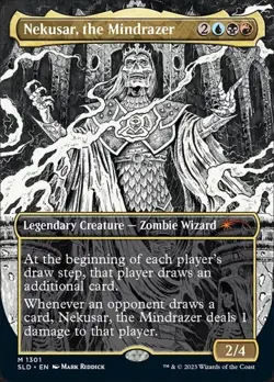 Nekusar, the Mindrazer - Foil Extended Art SLD NM MTG - Image 1