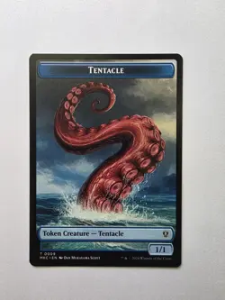 Koma's Coil-Tentacle 0007-0009 Double Sided Token Karlov Manor Commander MTG NM - Image 2