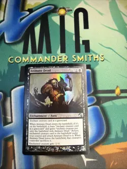Animate Dead ✨ FOIL ✨ MTG NM Near Mint Premium Deck Series: Graveborn (16) - Image 1