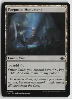 Forgotten Monument U The Lost Caverns of Ixalan 272 NM - Image 1
