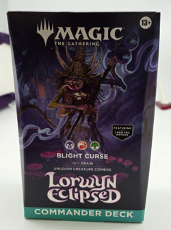 Magic The Gathering Lorwyn Eclipsed Commander Deck Blight Curse MTG 🔥2 New Foil - Image 1