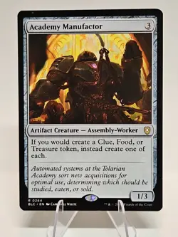 Academy Manufactor (R) Commander: Bloomburrow 264 NM MTG Magic The Gathering - Image 1