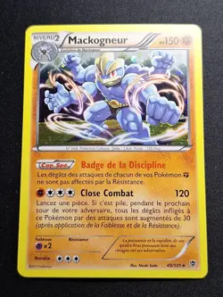 Mackogneur 49/101 Holo NB Explosion Plasma Carte Pokemon FR - Image 1