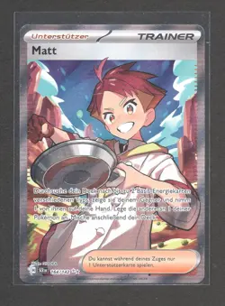 Matt 164/142 Stellarkrone SCR 164 Ultra Rare Near Mint Trainer Deutsch Pokemon - Image 1