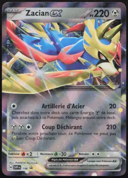 Carte Pokemon Zacian ex 198 Promo SV Francais - Image 1