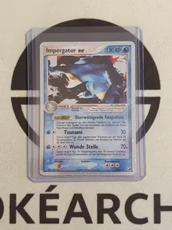 Pokemon Karte Impergator EX 103/115 Verborgene Machte Set Deutsch Holo Pokemon - Image 2