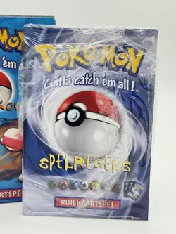 Pokemon Base Set Theme Deck Blackout Dutch Partial Sealed - Image 4