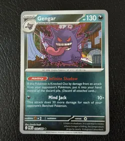 Pokemon Gengar 050/088 Perfect Order Reverse Holo NM / M - Image 1