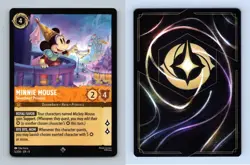 Minnie Mouse #5/204 Disney Lorcana Fabled 2025 Super Rare TCG Card - Image 1