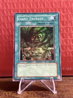 Konami Yu-Gi-Oh! Giant Trunade MRL-048 Magic Ruler Super Rare Foil Unlimited EN - Image 1